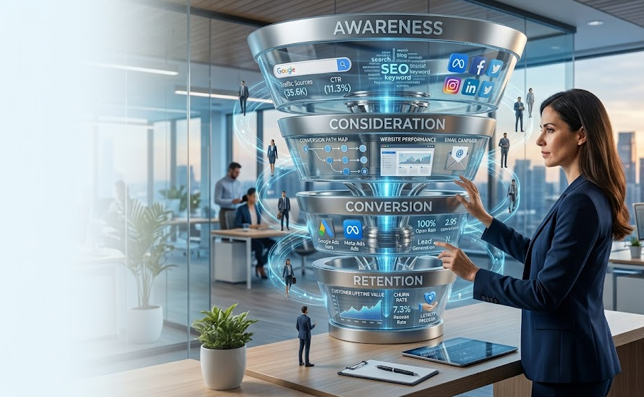 Digital Marketing Funnel